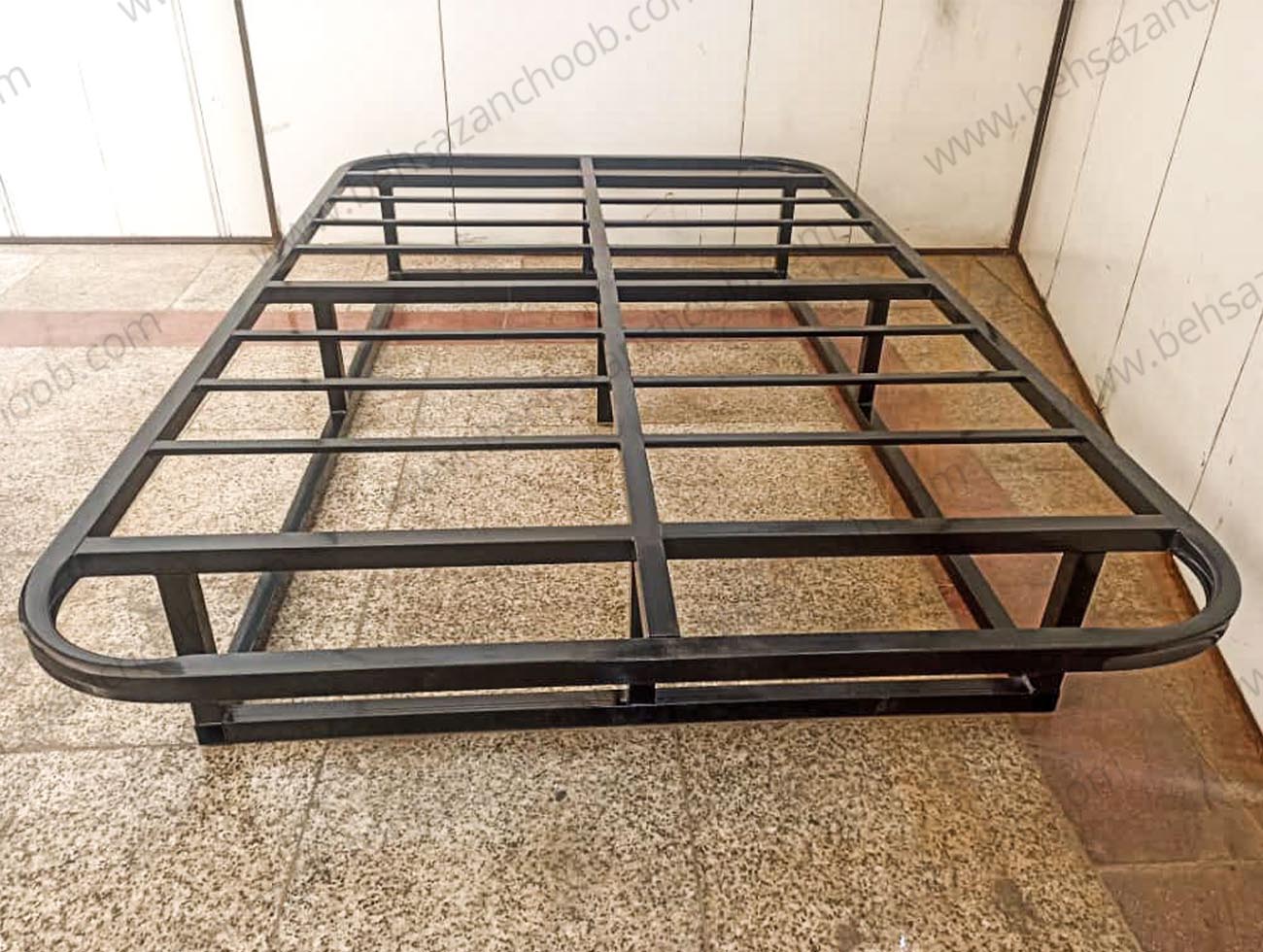 کفی تخت فلزی پایه مخفی نرده فلزی base431